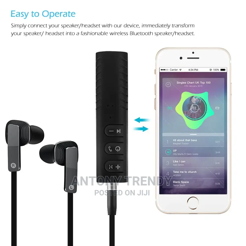Bluetooth Aux Adapter