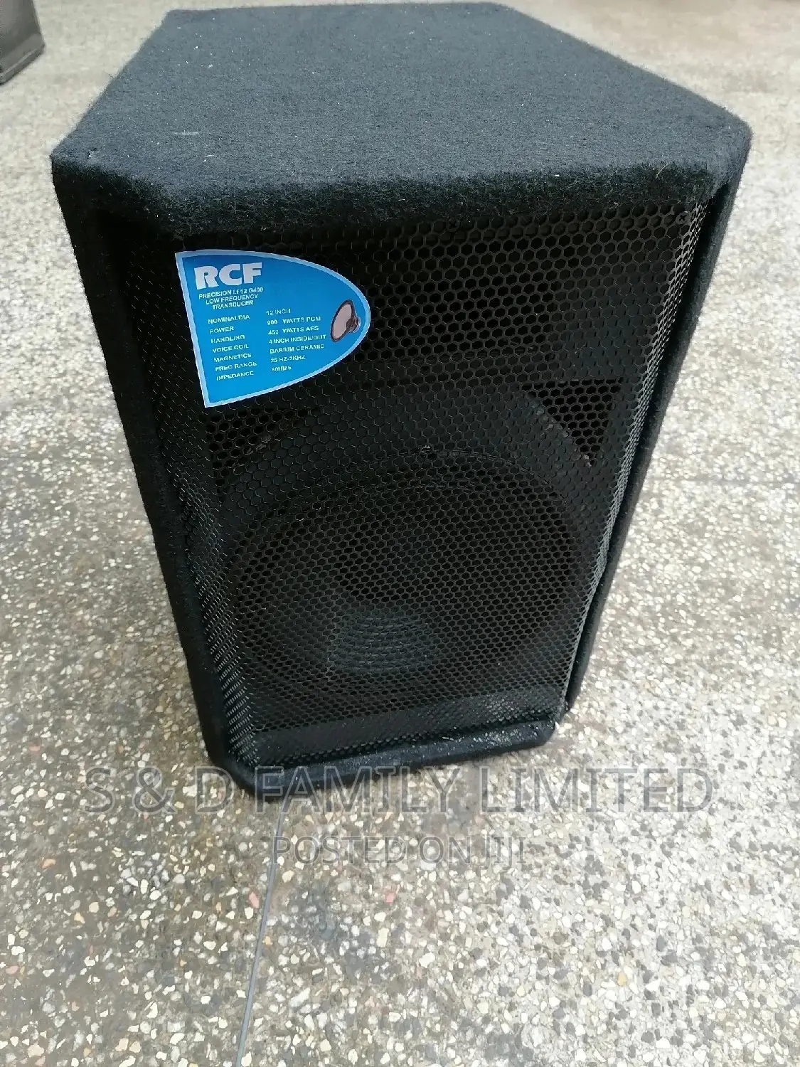 12 Inch RCF Speaker