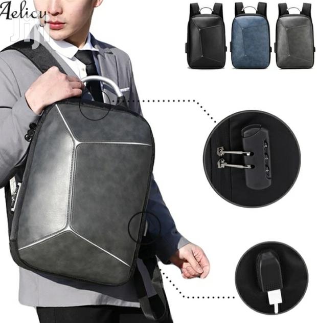 Antitheft Leather Backpack Bags