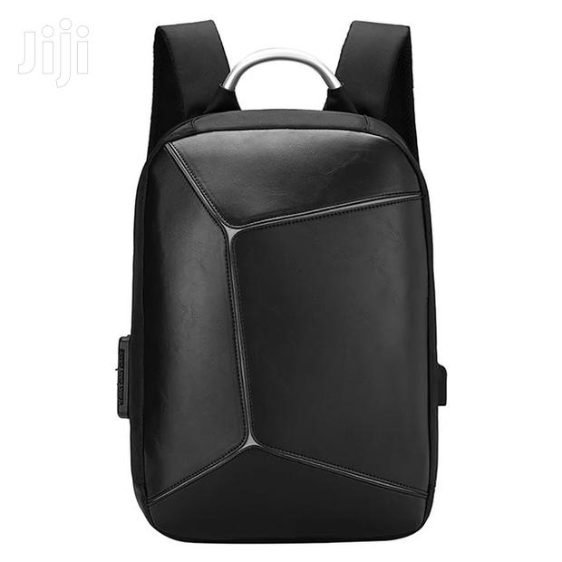 Antitheft Leather Backpack Bags - thumbnail 2