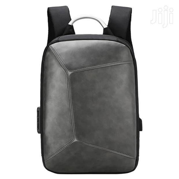 Antitheft Leather Backpack Bags - thumbnail 3