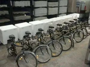 Fibreglass Delivery Boxes For Motorbikes