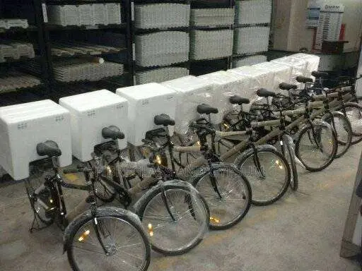 Fibreglass Delivery Boxes For Motorbikes