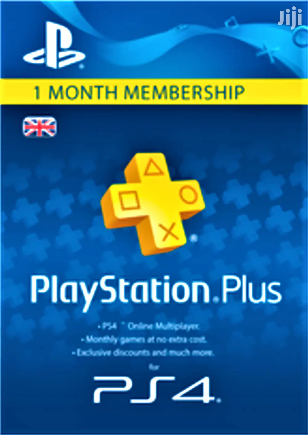 Playstation Plus (Ps+) - 1 Month (Us/Uk/Uae/Sa) - PS Plus