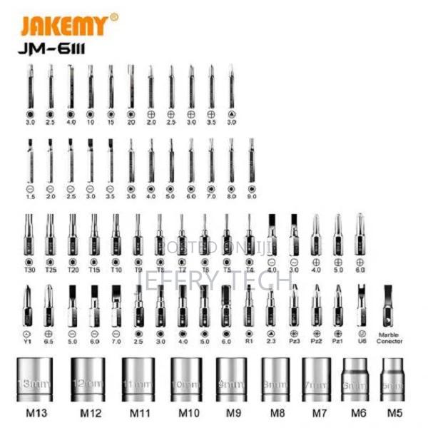 JAKEMY JM-6111 69 IN 1 Professional Tool Set With Rotatable - thumbnail 5