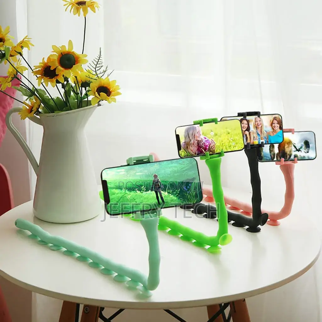 Lazy Worm Phone Table Holder Stand Cute Wormcaterpilla Port