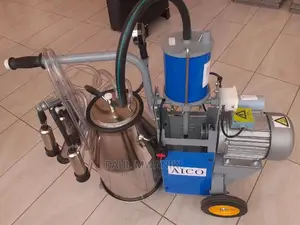 Single Cow Bucket Electric Milking Machine.