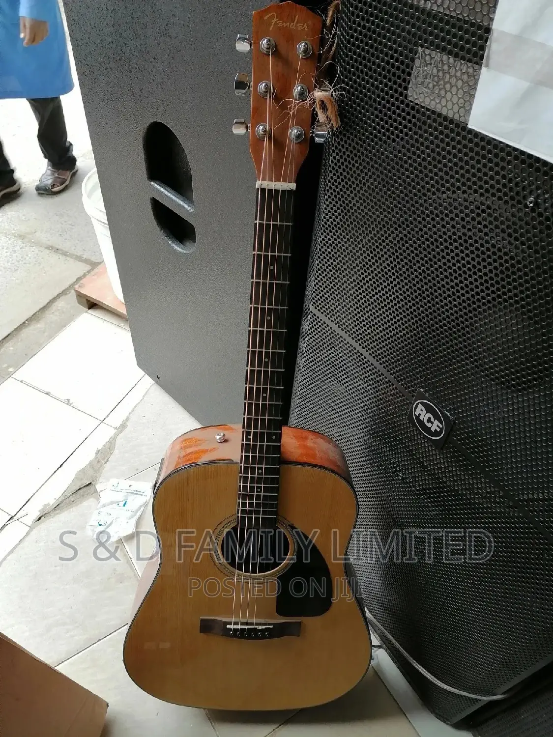 Fender Original Semiacoustic Guitar Size 41
