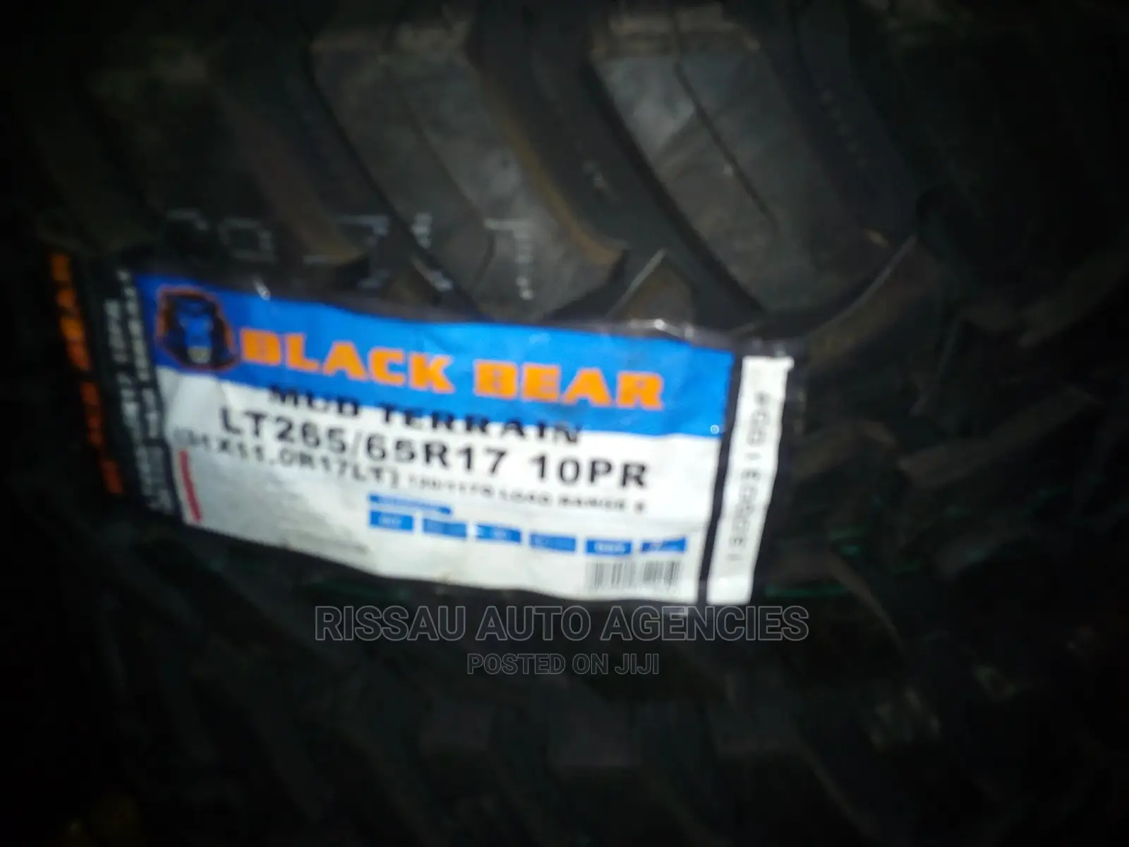 265/65 R 17 Black Bear MT Tyres