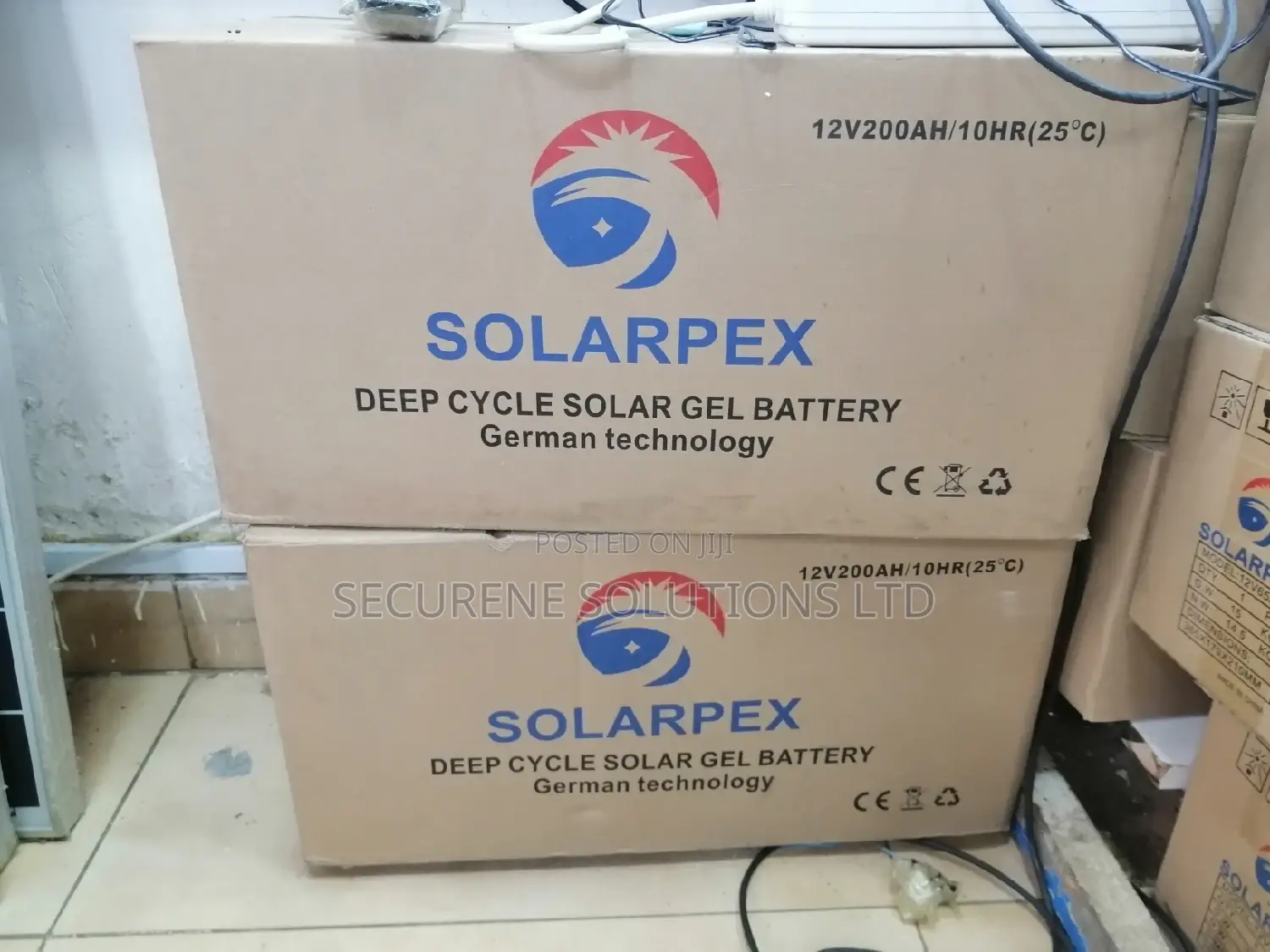 Solar Backup Batteries 100ah/12v 10hr