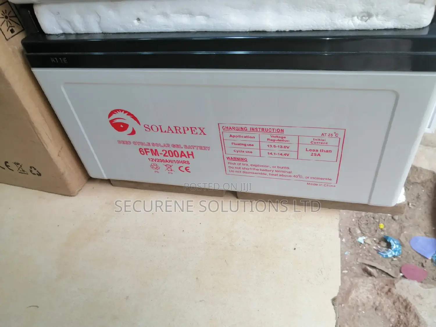 Solar Backup Batteries 100ah/12v 10hr