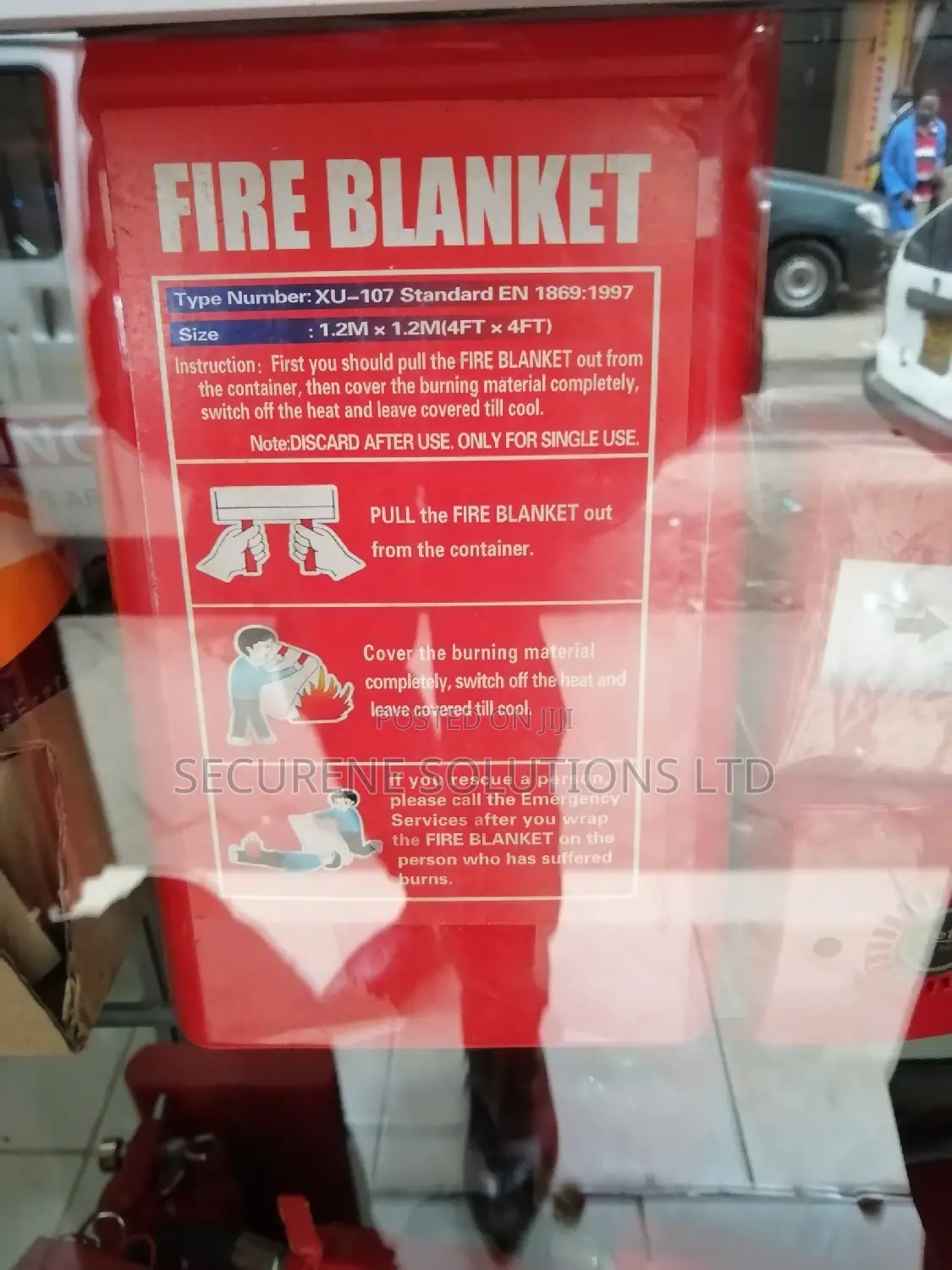 Fire Blanket Medium 1.2mx1.2M