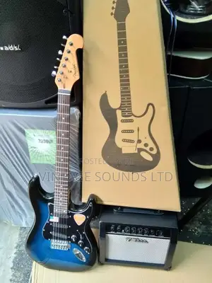 Fender Electric Guitar And Combo