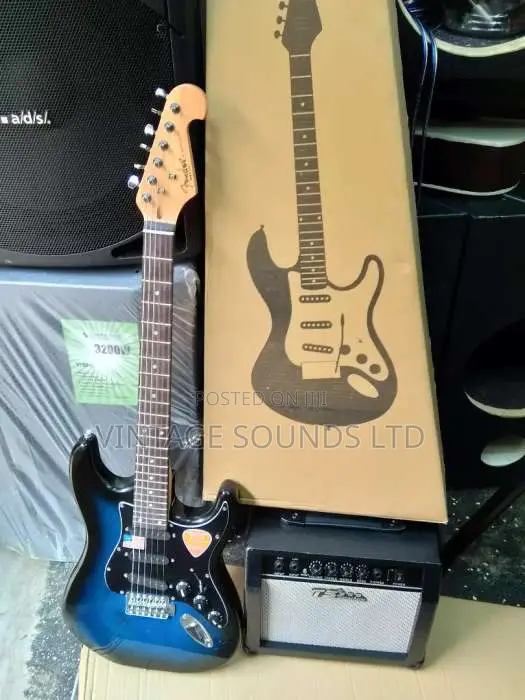 Fender Electric Guitar And Combo