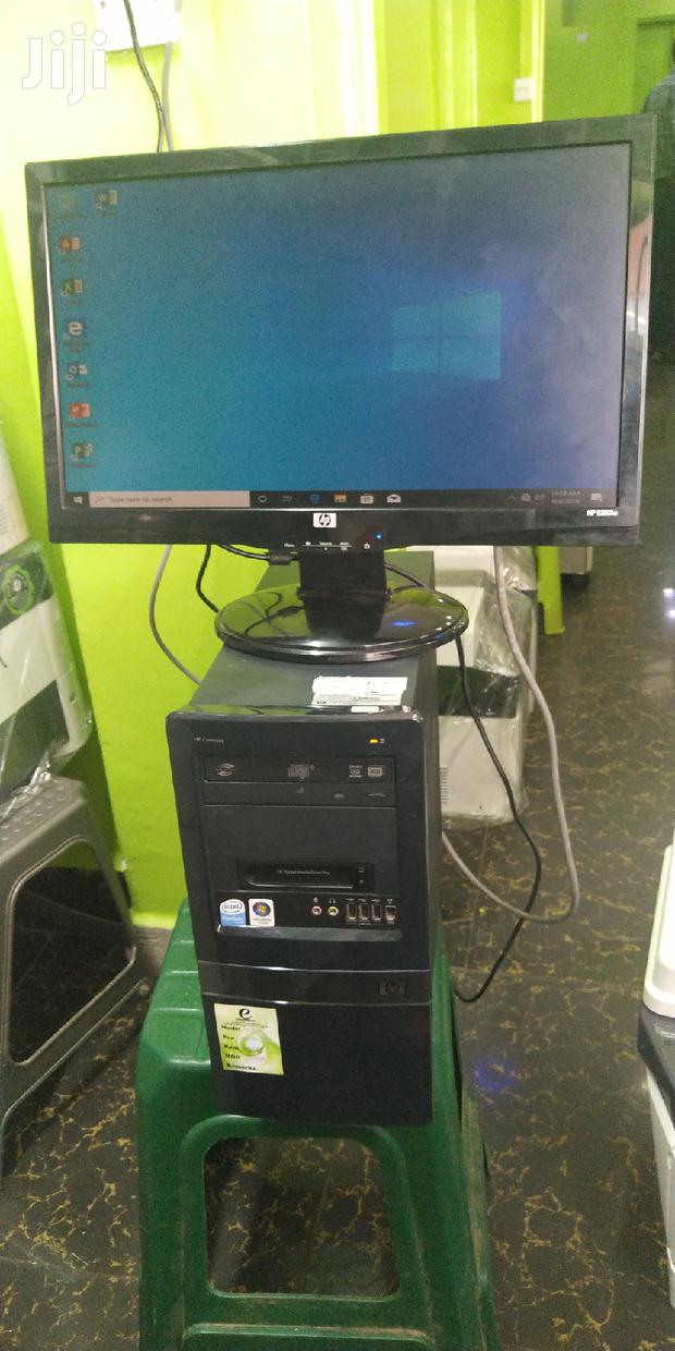 New Desktop Computer HP 4GB Intel Core I3 HDD 500GB - main view