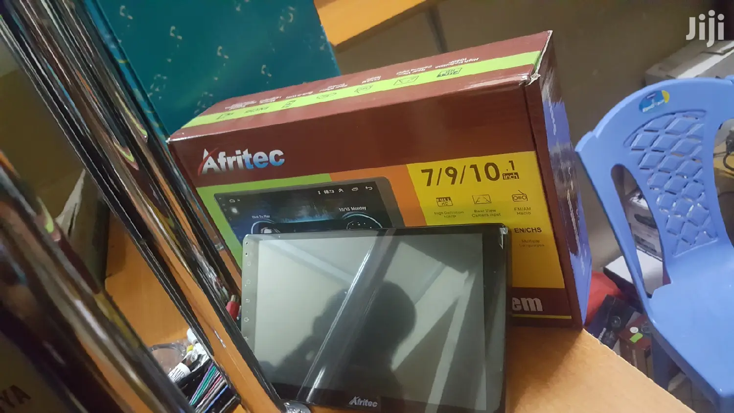 New 9" Android Car Afritec Radio With Usb, Bluetooth, Youtub