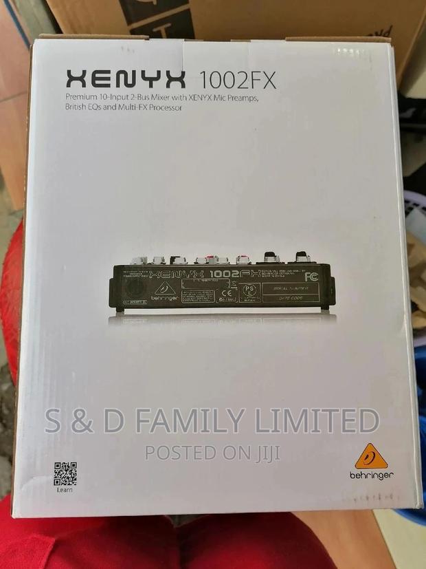 Behringer Xenyx 100fx - main view