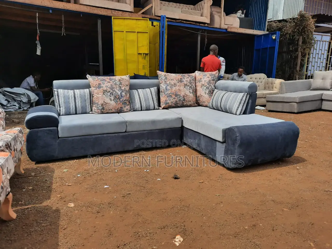 Modern L Seat Sofa