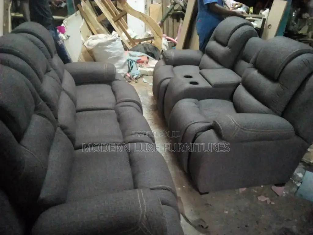 Modern 5 Seater Sub Recliner Sofa