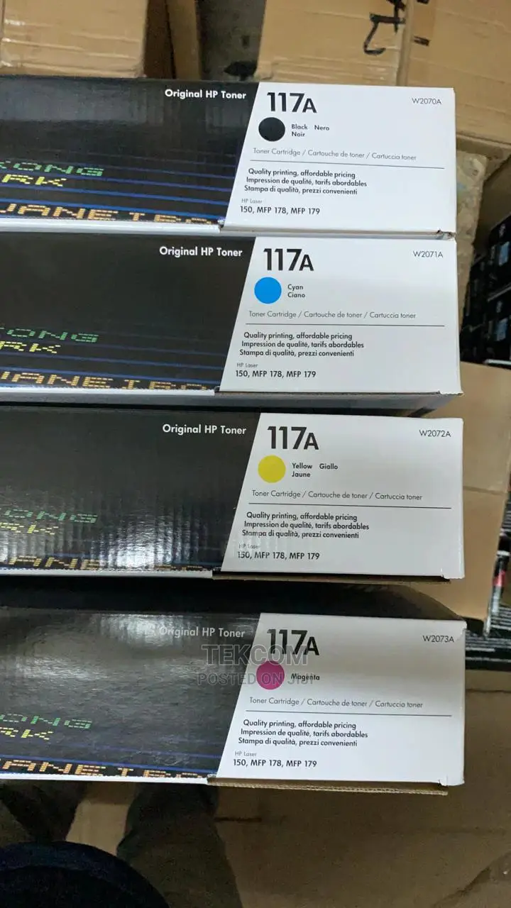 HP 117A Black Original Laser Toner Cartridge