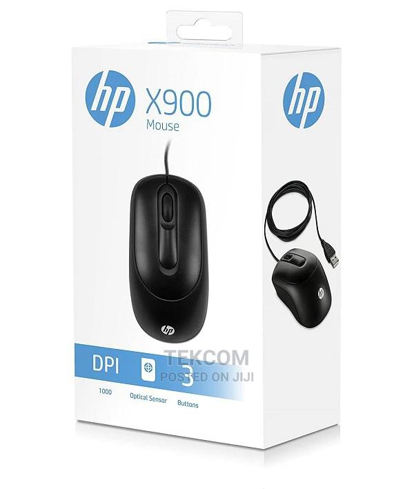 HP X900 Wired Mouse USB Optical - main view
