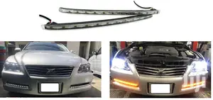 Bumper Daytime Running Lights With Signal: For Toyota Mark X
