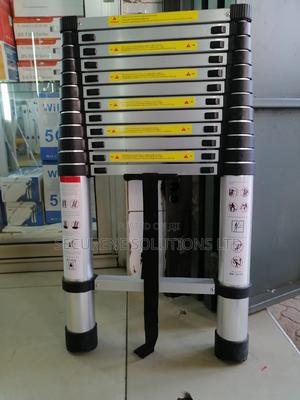 3.8meters/12.5ft Single Telescopic Ladder - thumbnail 2