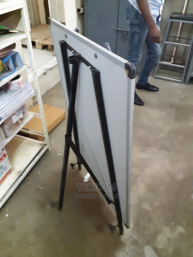 Whiteboard 3 by 2 White Board Flip Board Stand - thumbnail 3