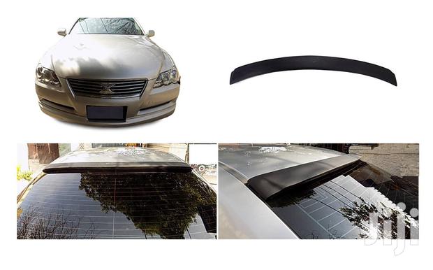Grx120/125: Rear Windshield Roof Spoiler: For Toyota Mark X,