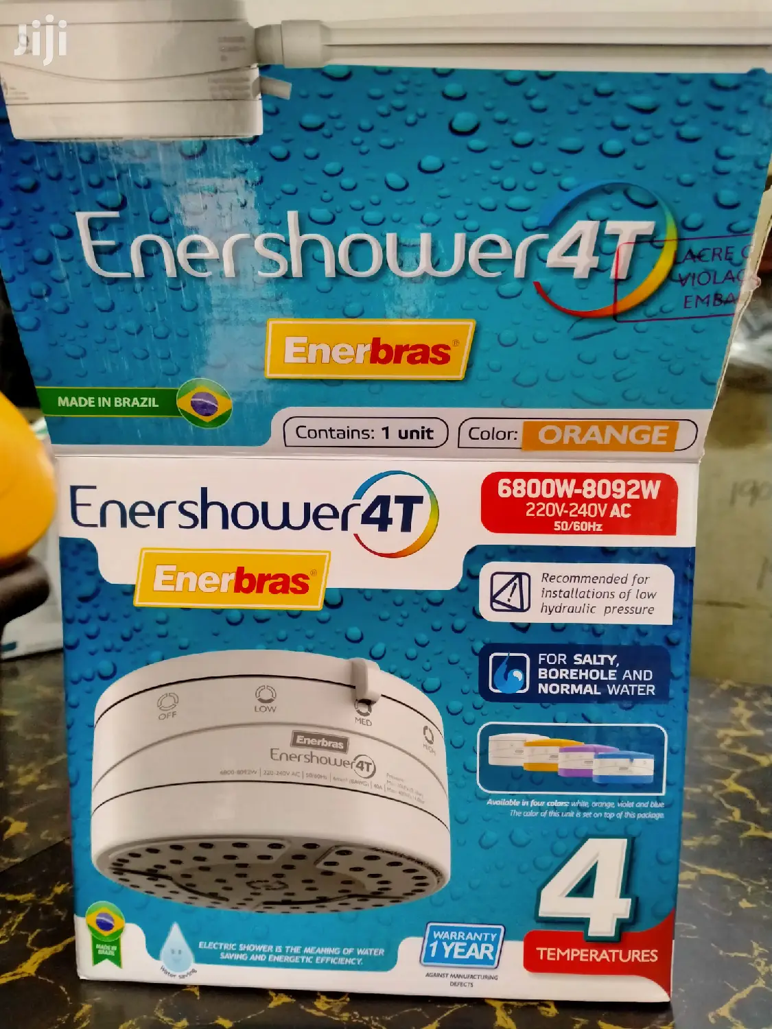 Enershower Instant Shower