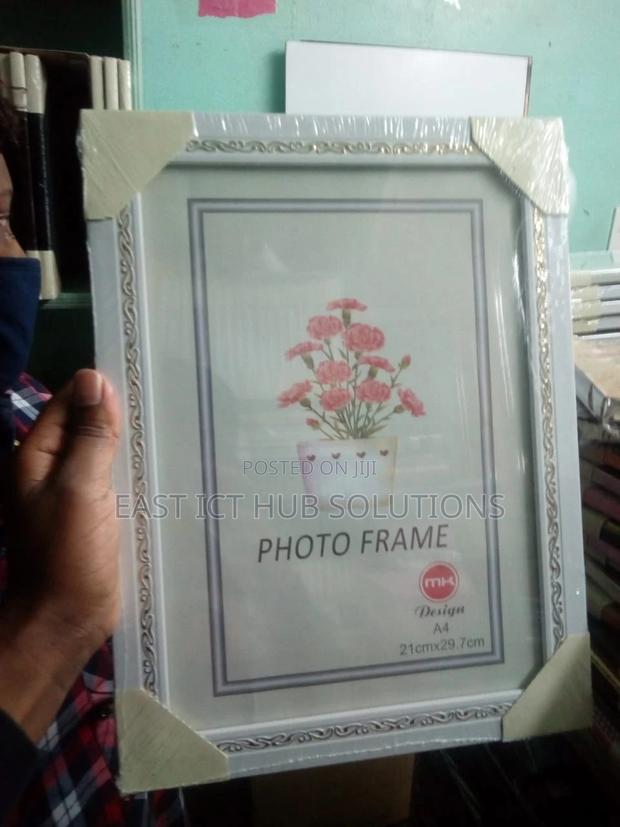 Smooth White Photo Frames All Sizes - main view