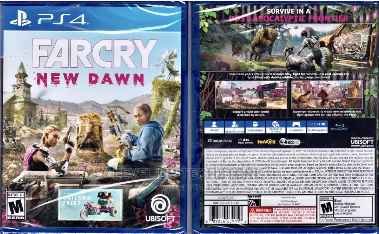 Far Cry New Dawn PS4 Game - Brand New