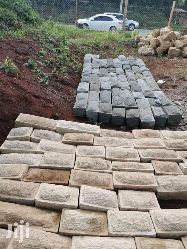 Blue,Yellow and White Stones - main view