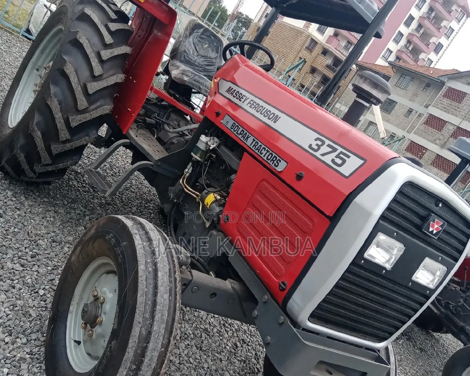 Mf 375 75hp Tractor+4 Weights 2023 Red for Sale
