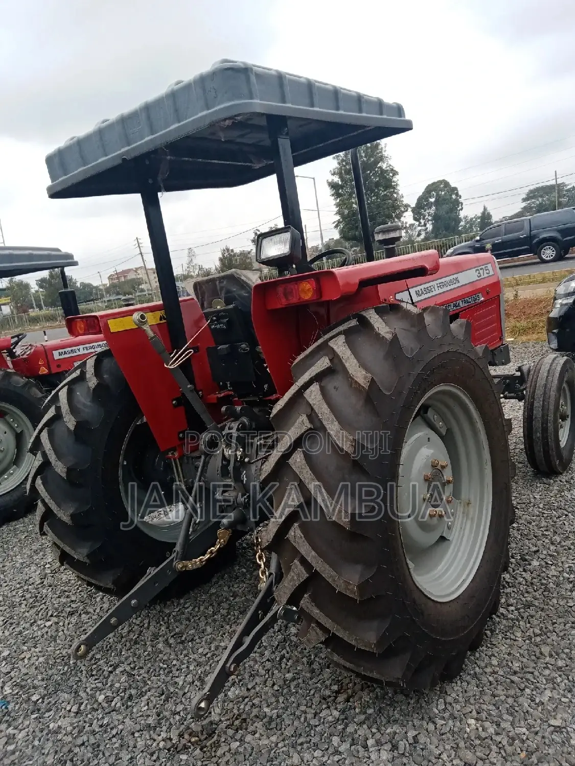 Mf 375 75hp Tractor+4 Weights 2023 Red for Sale