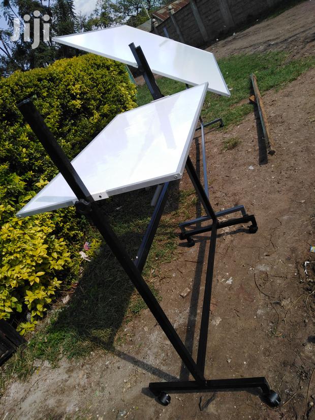 Portable Whiteboard Rotational Revolving Double-Sided Sizes - main view