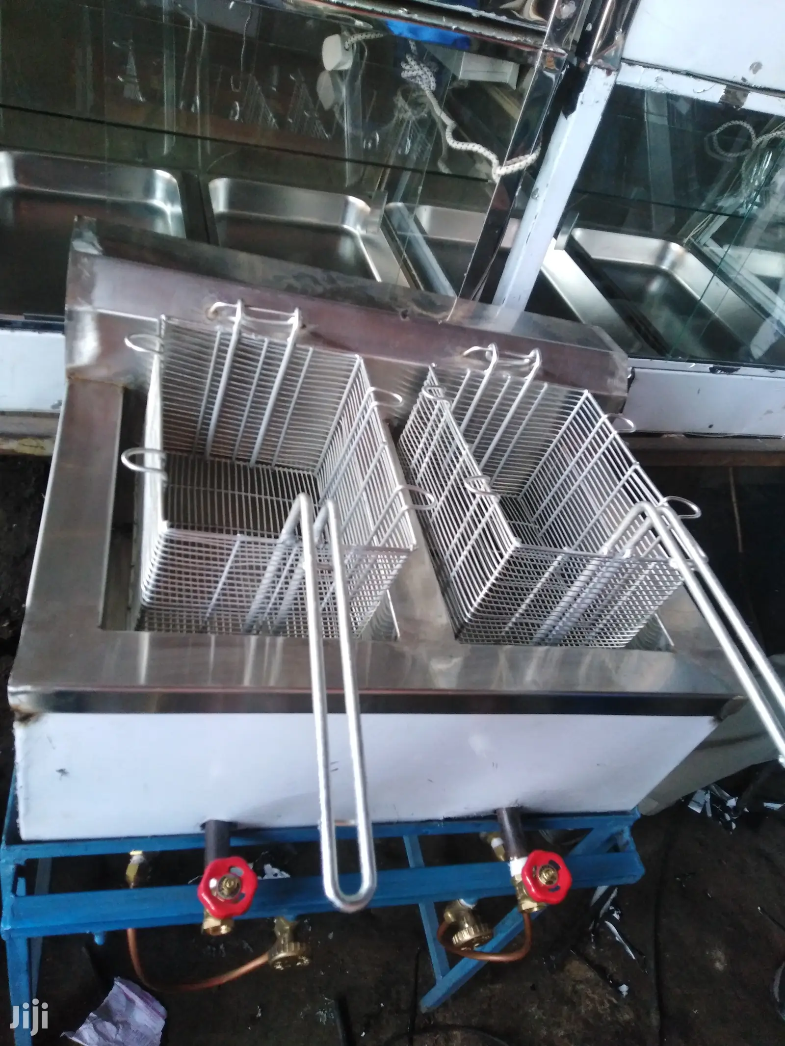 Gas Chip's Deep Fryer Double 10x2=20L