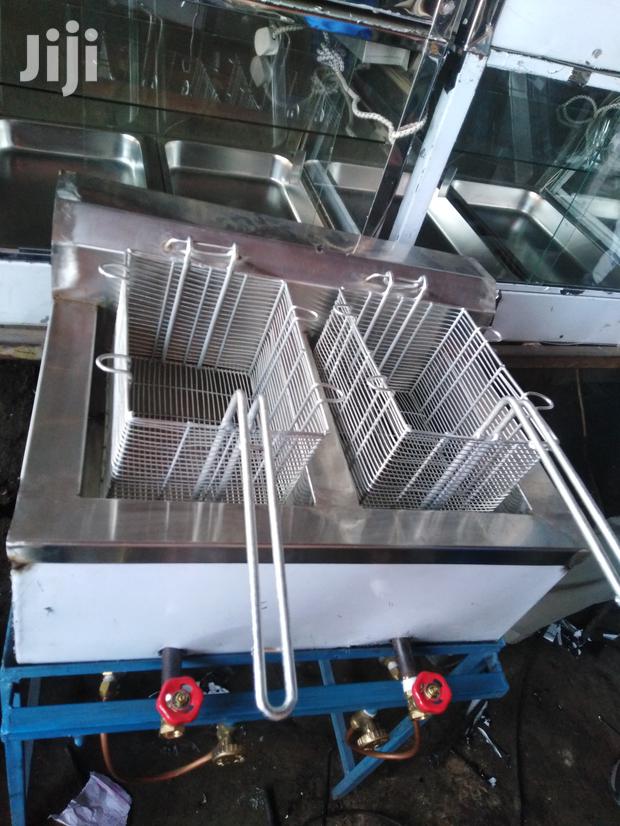 Gas Chip's Deep Fryer Double 10x2=20L - main view