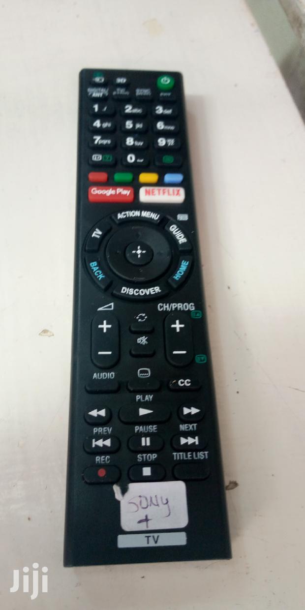 Google Play Nexflix Sony Remote Control.