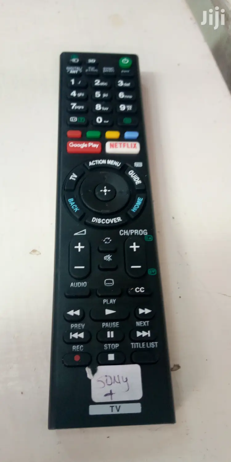 Google Play Nexflix Sony Remote Control.