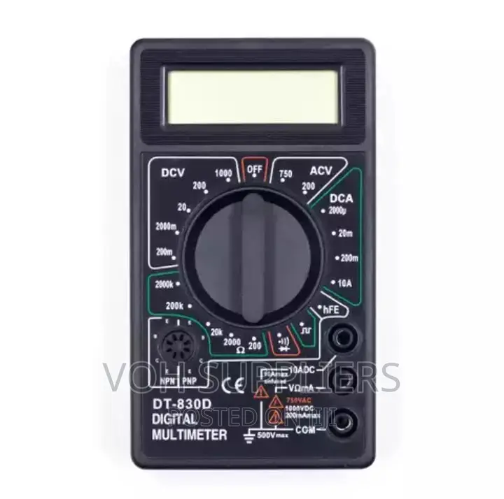 LCD Digital Multimeter AC/DC 750/1000V Volter