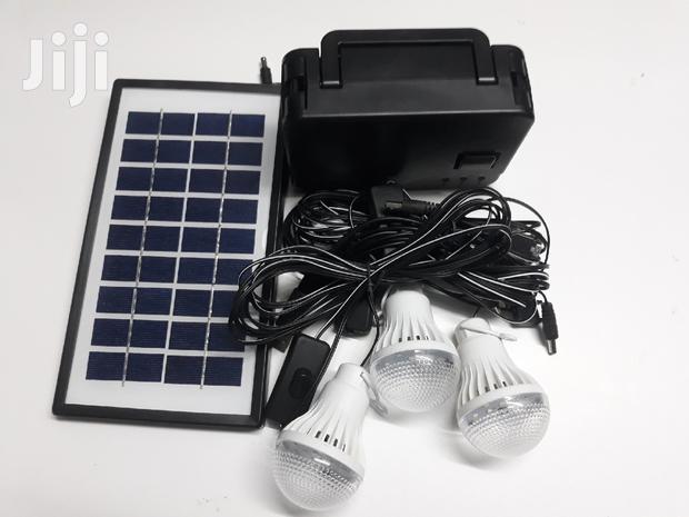 Kamisafe Solar Lighting Kit With Three Bulbs