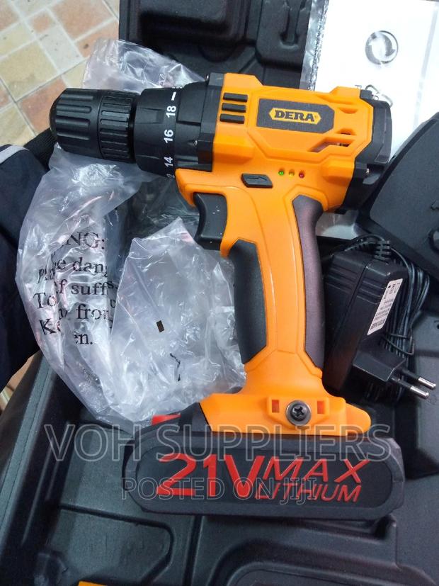 Electric Portable Drill With Rechargeable Battery 21v - thumbnail 4