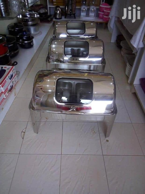 Classy Chaffing Dishes Roll Top - main view
