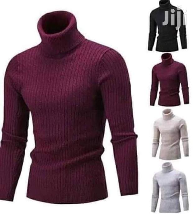 Men Sweater Turtle Neck