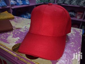Red Polyester Caps - main view