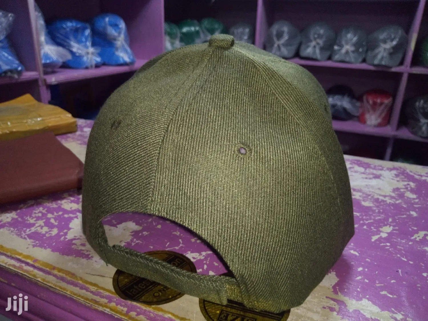 Jungle Green Caps Branding Friendly
