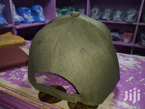 Jungle Green Caps Branding Friendly