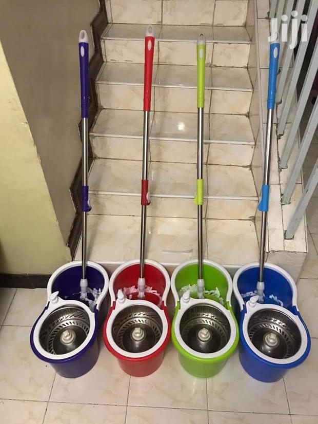 Spin Mop With Metallic Spinner - main view