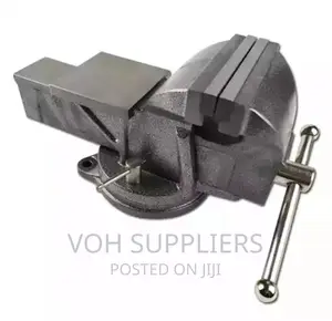 Heavy Duty Bench Vice With 360° Swivel Base